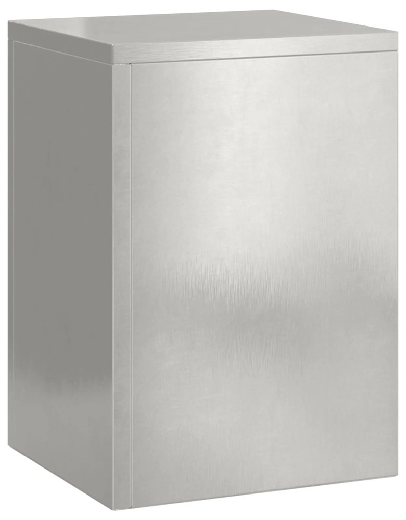 vidaXL Στήριγμα Φυτών Εξωτερικού Χώρου 2 τμχ 24x24x35 εκ Ανοξείδωτο ατσάλι