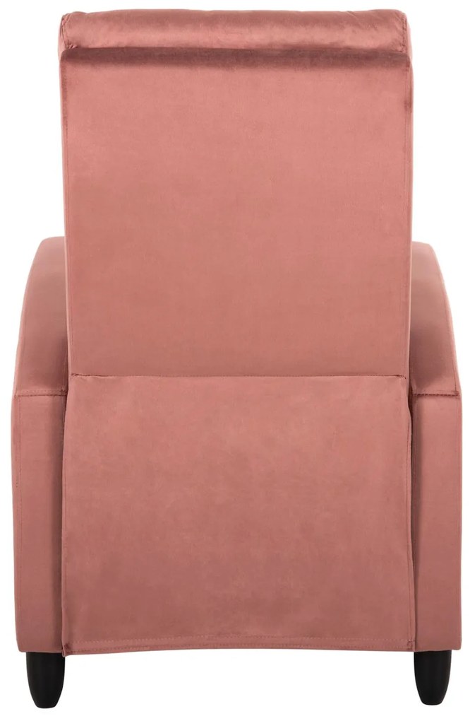 Πολυθρόνα HIBER RELAX C9782.02 Βελούδο Σάπιο Μήλο 67,5x90x104Υ εκ. 67.5x90x104 εκ.