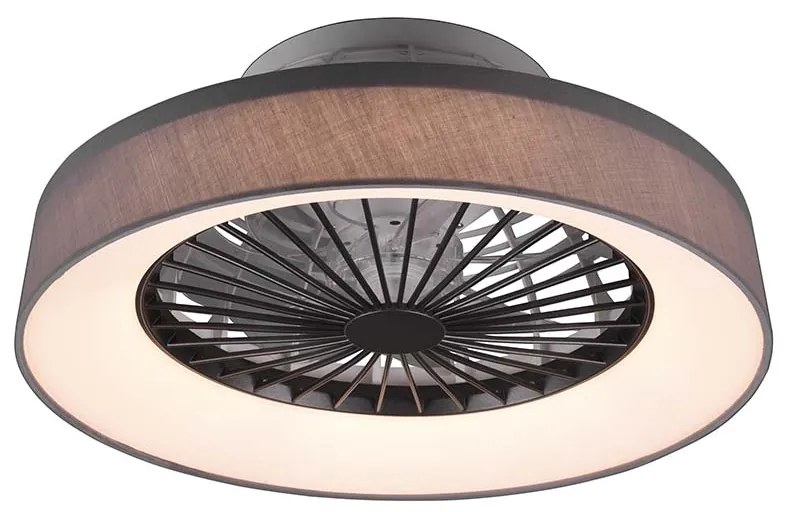 Ανεμιστήρας Οροφής RL Lighting Farsund R62662111 Γκρι με Φως