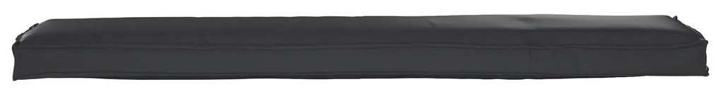 vidaXL Cushion για Παλέτα για Παγκάκι Μαύρο 180x40x8 εκ. από Υφασμα Oxford