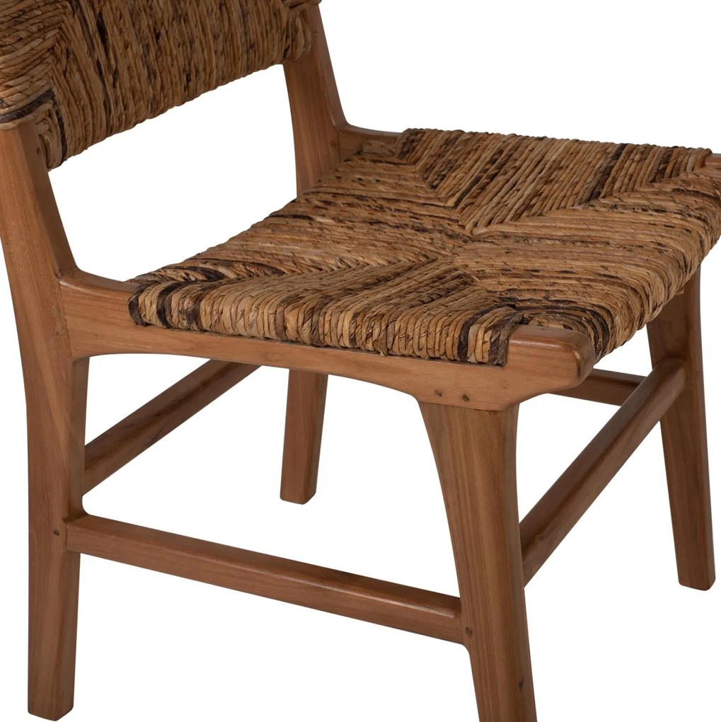 Καρέκλα C9399.01 Μασίφ Ξύλο Teak Φυσικό 51x60,5x88εκ. 51x60.5x88 εκ.