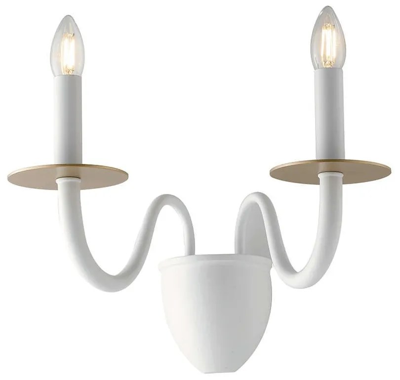 Φωτιστικό Τοίχου - Απλίκα I-Armstrong/AP2 BCO 8031414863044 White Luce Ambiente Design Metal