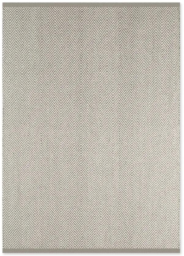 Μάλλινο Χειροποίητο Κιλίμι Herringbone Grey-White 130X190, 160X230, 200X300, 250X300 Λευκό, Γκρι
