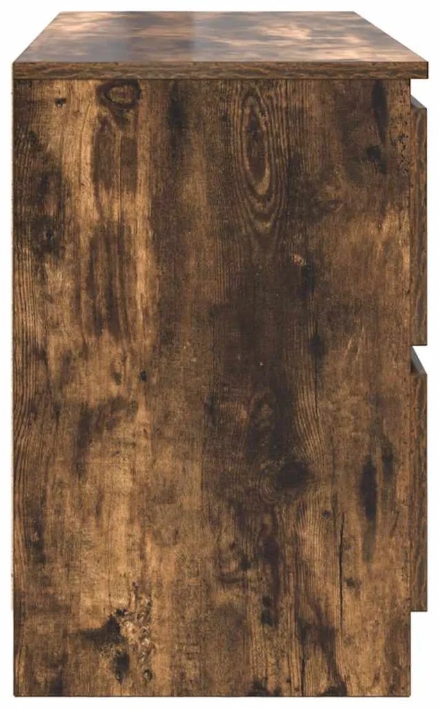 vidaXL Έπιπλο Τηλεόρασης Καπνιστή Δρυς 100x35x54 εκ. Επεξεργ. Ξύλο