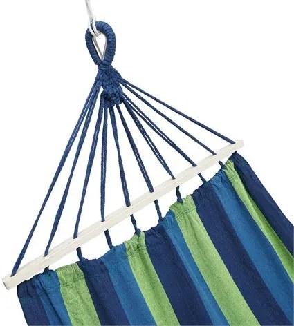 Αιώρα Διπλή Nils Camp Μπλε 70cm Ξύλινη βάση & μεταλλικό κρίκο