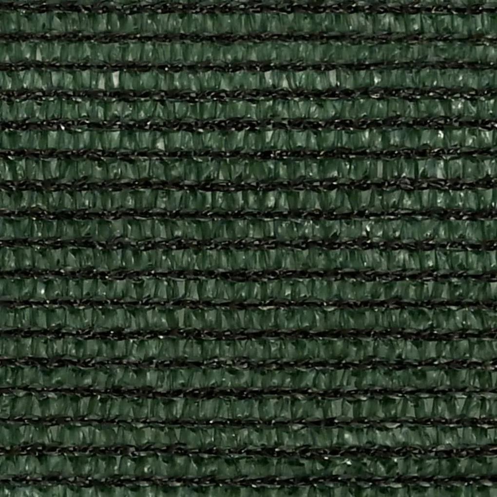 Πανί Σκίασης Σκούρο Πράσινο 5 x 6 x 6 μ. από HDPE 160 γρ./μ² - Πράσινο