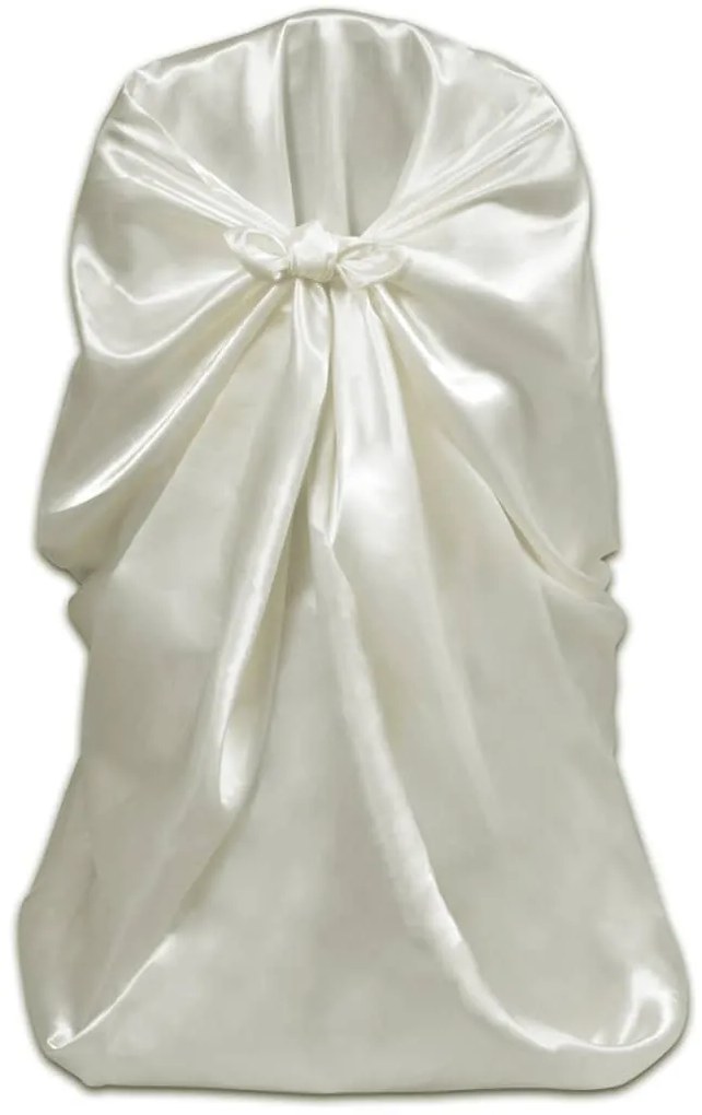 vidaXL Καλύμματα Καρέκλας για Δεξιώσεις Γάμου 12 τεμ. Κρεμ