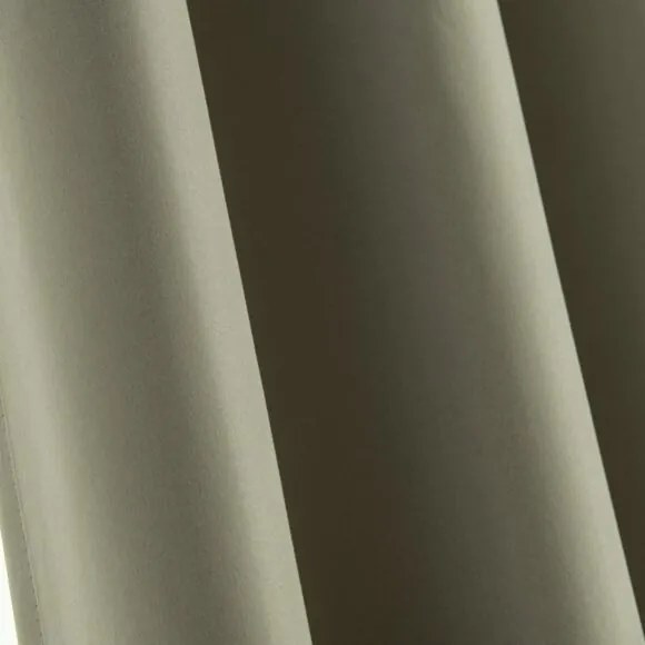 Beauty Home Κουρτίνα Full Blackout σκίασης με 8 κρίκους Soft Art 8391 Light Beige-C3 140x270 Μπεζ