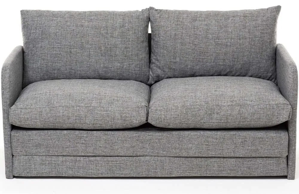 Καναπές - Κρεβάτι Διθέσιος Saga 859FTN2888 148x70x66cm Light Grey