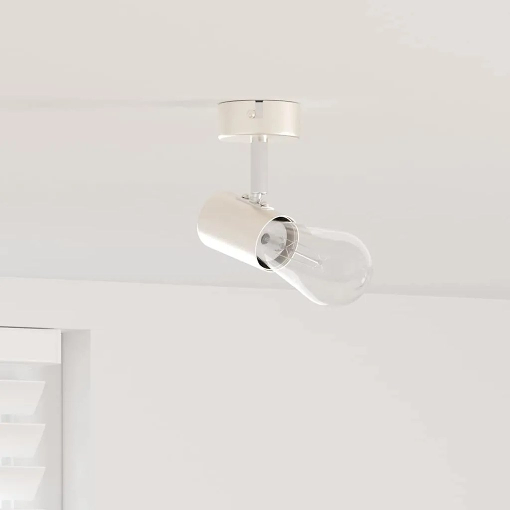 Σποτ οροφής με προβολείς Νίκελ 6,5 x 6 x 11,5 εκ Μέταλλο