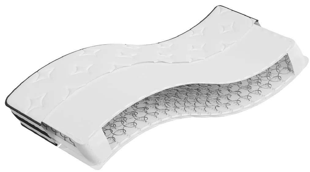 vidaXL Στρώμα με Bonnell Springs Medium 90 x 200 εκ.