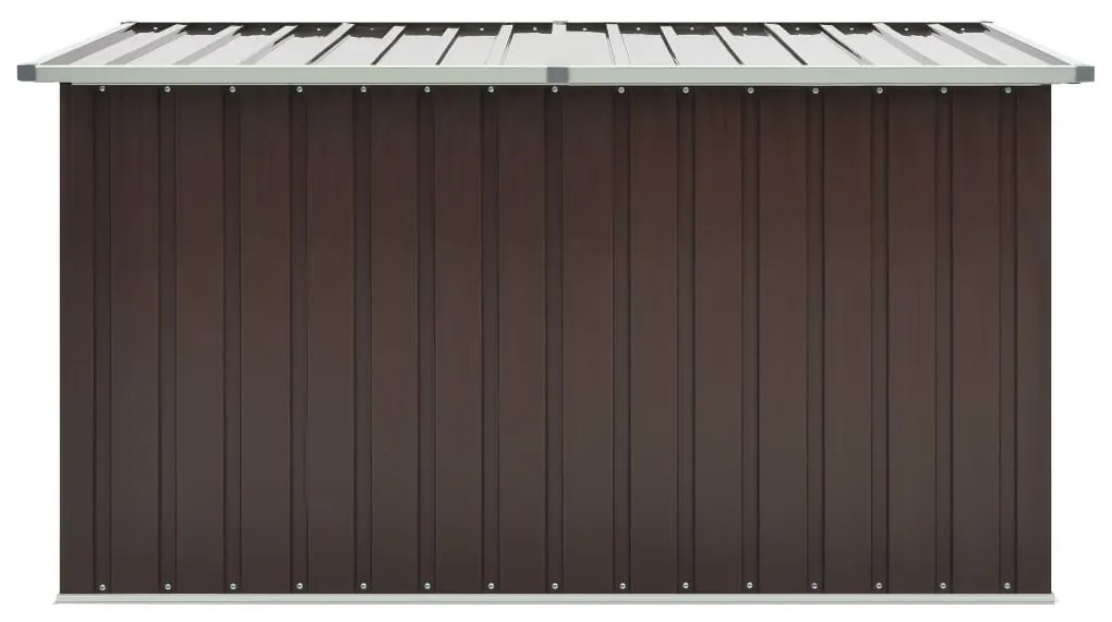 vidaXL Μπαούλο Αποθήκευσης Κήπου Καφέ 171 x 99 x 93 εκ.