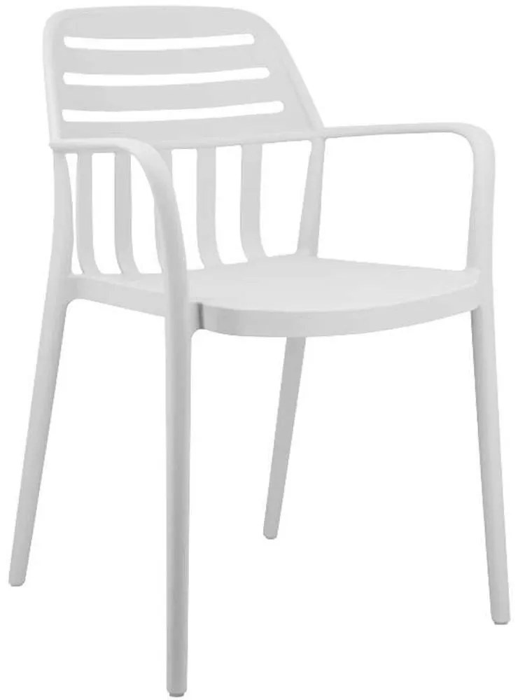 Πολυθρόνα Eviana 625-124-023 53x56x81cm White