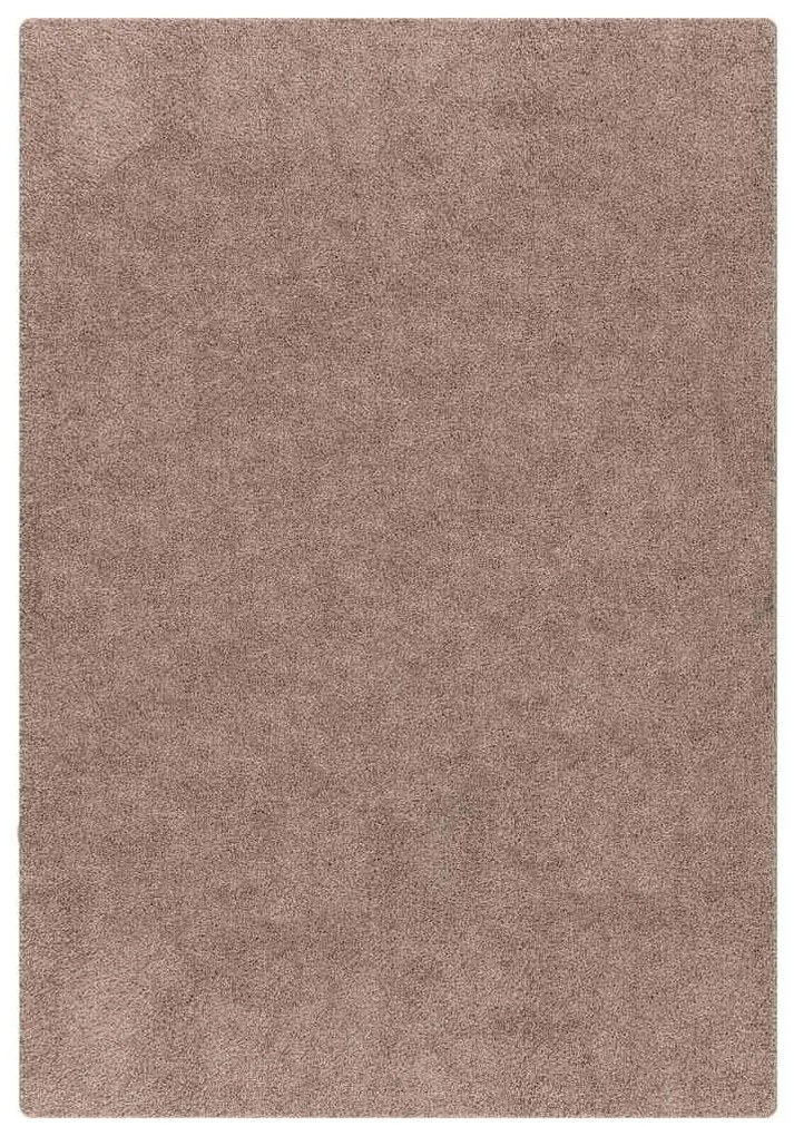 vidaXL Αντιολισθητικό Σαγκί Χαλάκι Καφέ 80 x 150 cm PP