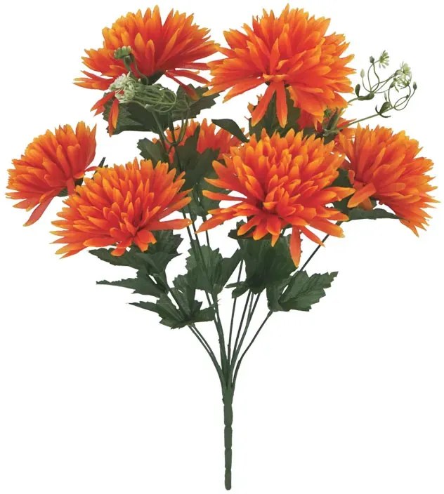 MarHome ΜΠΟΥΚΕΤΟ ΠΟΡΤΟΚΑΛΙ ΧΡΥΣΑΝΘΕΜΟ Χ10- Y50cm 12/168KIB 00-23-1012-6