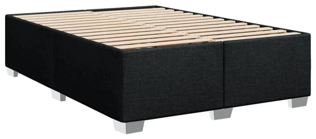 ΚΡΕΒΑΤΙ BOXSPRING ΜΕ ΣΤΡΩΜΑ ΜΑΥΡΟ 160X200 ΕΚ. ΥΦΑΣΜΑΤΙΝΟ 3288241