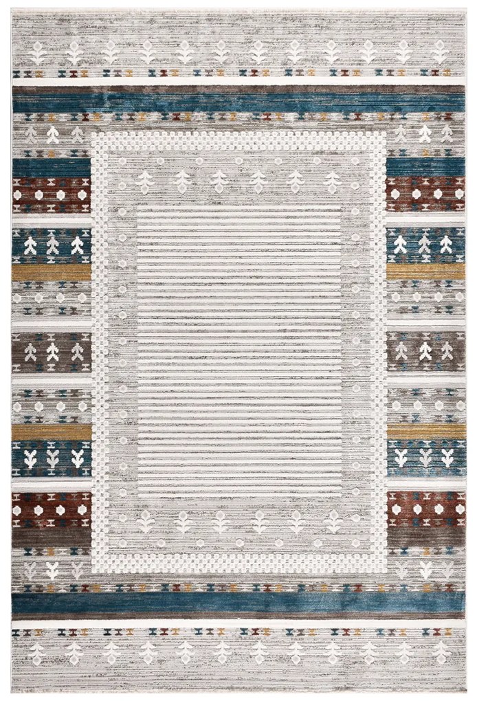 Χαλί (165x240) Polcarpet Havana Aztec 596 Blue Cream