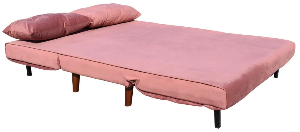 FALCON ΚΑΝΑΠΕΣ ΚΡΕΒΑΤΙ 2ΘΕΣΙΟΣ ΑΝΑΔΙΠΛΟΥΜΕΝΟΣ DUSTY PINK 121x90xH80cm - 01-3330