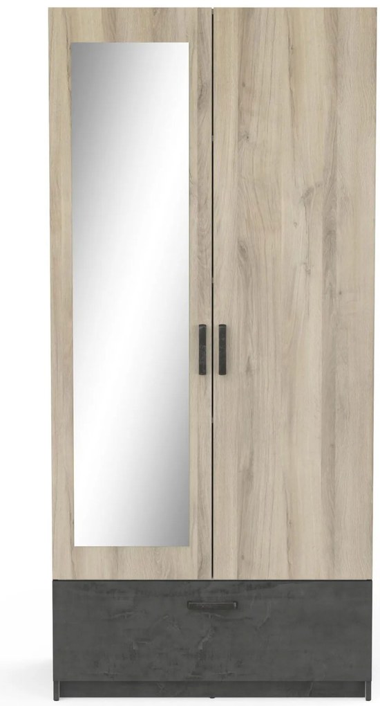 Ντουλάπα Coben δίφυλλη-Drus-Gkri