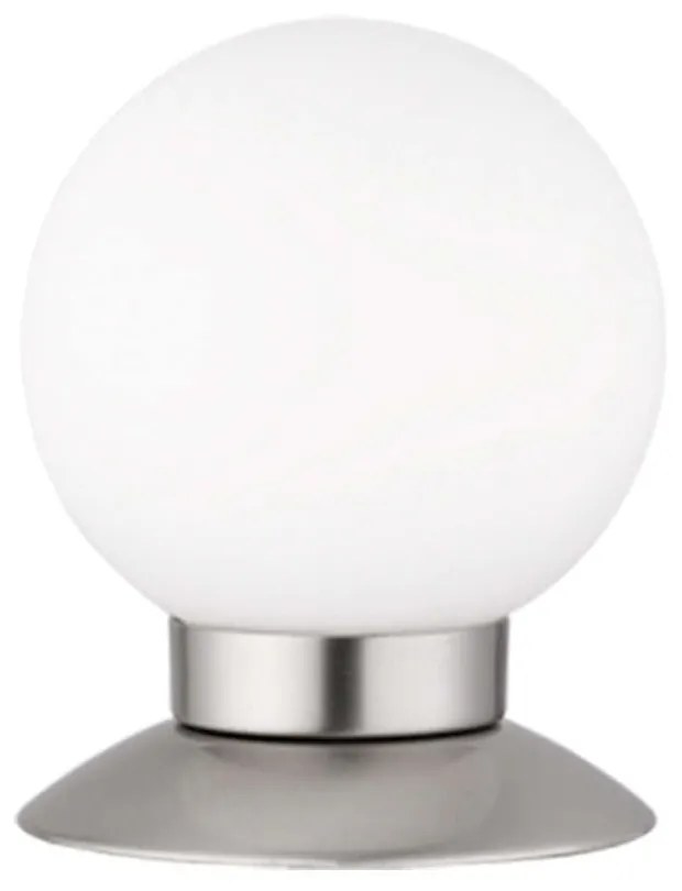 Φωτιστικό Επιτραπέζιο Princess R52551907 3W Led Φ10cm 13cm Nickel Mat RL Lighting Metal, Glass
