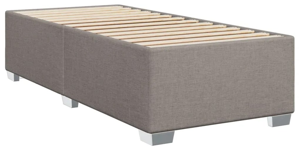 ΚΡΕΒΑΤΙ BOXSPRING ΜΕ ΣΤΡΩΜΑ TAUPE 80X200 ΕΚ. ΥΦΑΣΜΑΤΙΝΟ 3292633