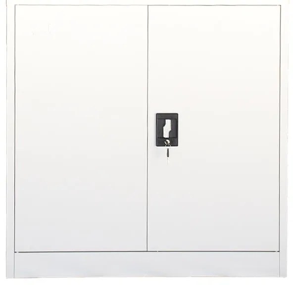 Ντουλάπα Armon I Μεταλλική Ανοιχτό Γκρί 90x40x90 εκ. 90x40x90 εκ.