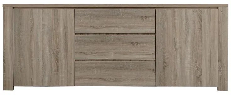 Μπουφές Kalya σε sonoma απόχρωση 220x49x89.5εκ 220x49x89.5 εκ.