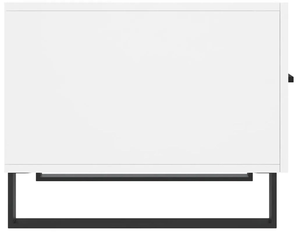 vidaXL Τραπεζάκι Σαλονιού Λευκό 50 x 50 x 40 εκ. από Επεξεργ. Ξύλο