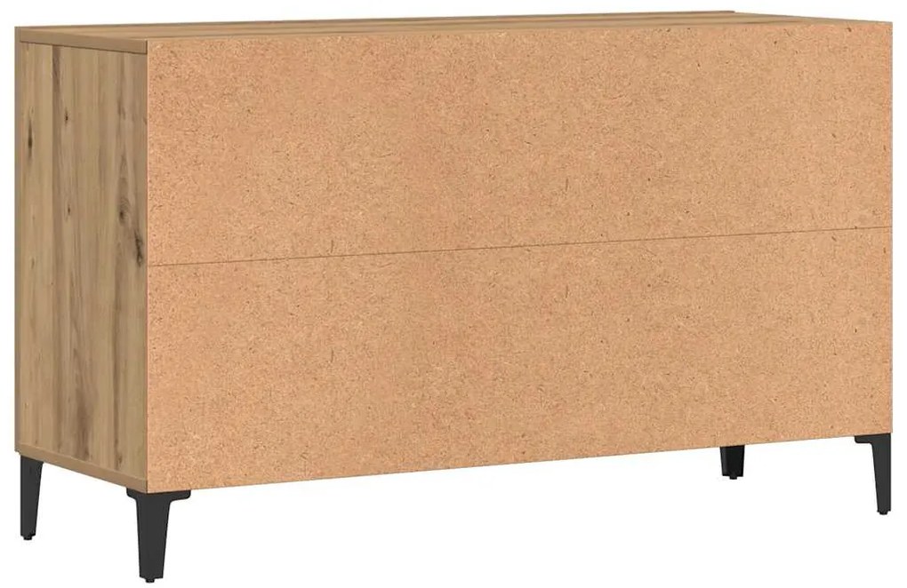 vidaXL Σκευοθήκη Δρυς τεχνίτης 100x36x60 cm Κατασκευασμένο ξύλο