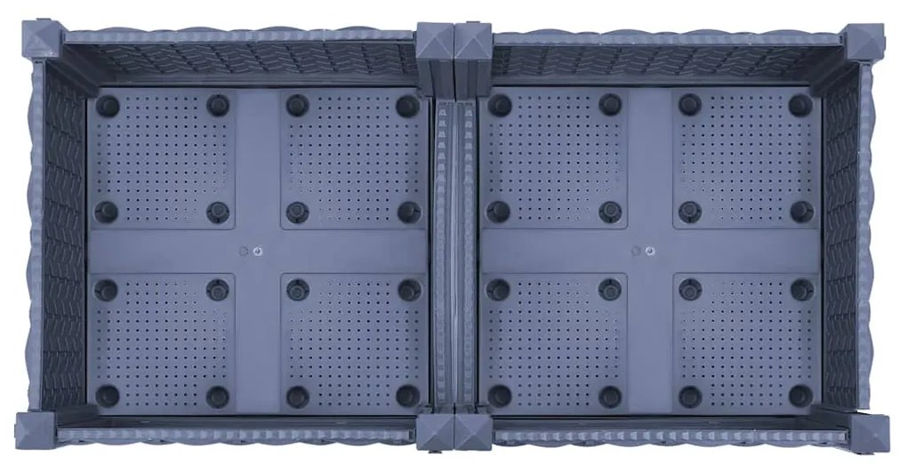 vidaXL Ζαρντινιέρα 80 x 40 x 23 εκ. από Πολυπροπυλένιο