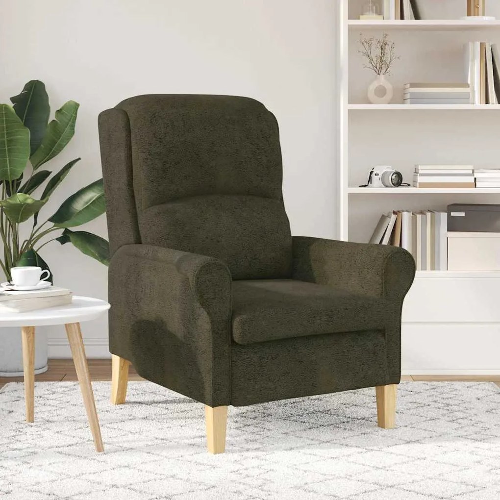 vidaXL Πολυθρόνα Στρατιωτικό πράσινο 76 x 94 x 102 εκ. Τεχνητό δέρμα