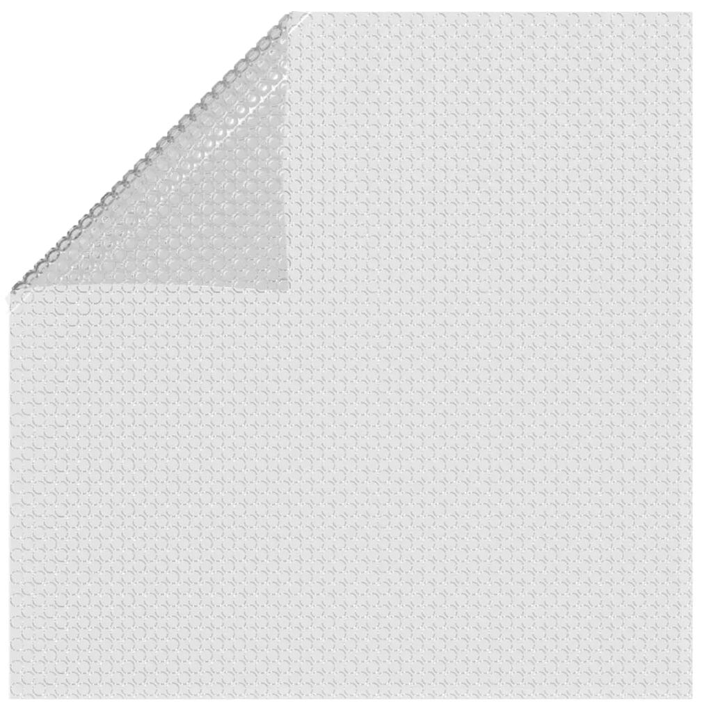 vidaXL Κάλυμμα Πισίνας Ηλιακό Γκρι 300x200 εκ. από Πολυαιθυλένιο