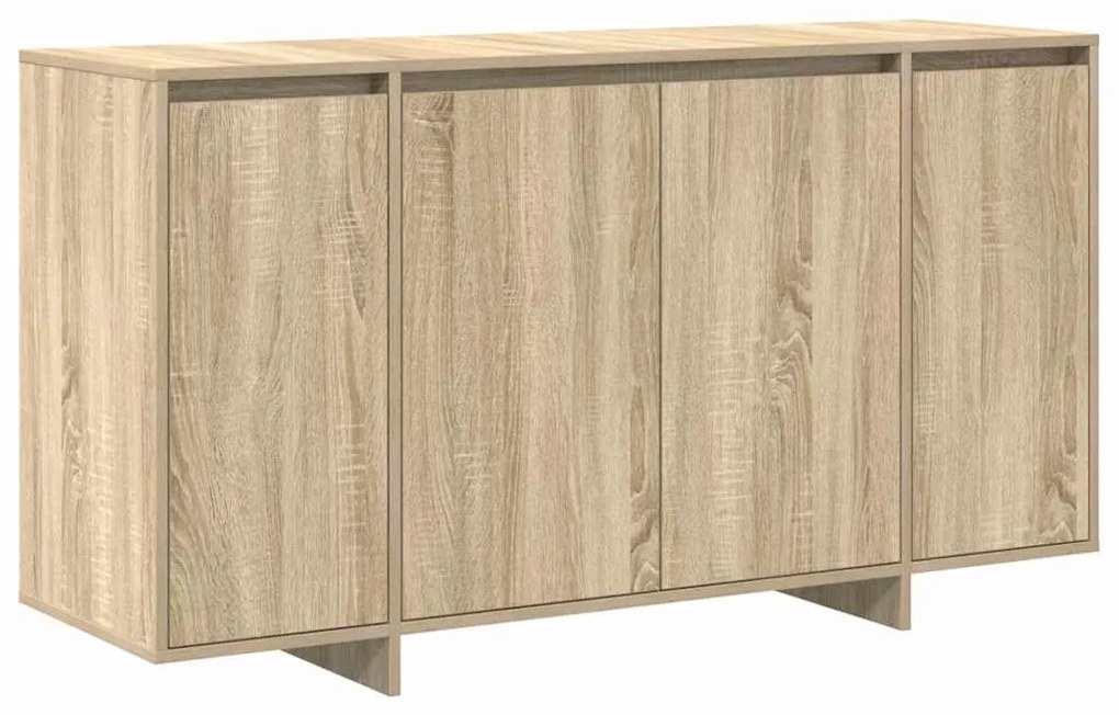 vidaXL Πλαϊνό γραφείο Δρύς Sonoma 135 x 41 x 75 εκ Επεξεργασμένο ξύλο
