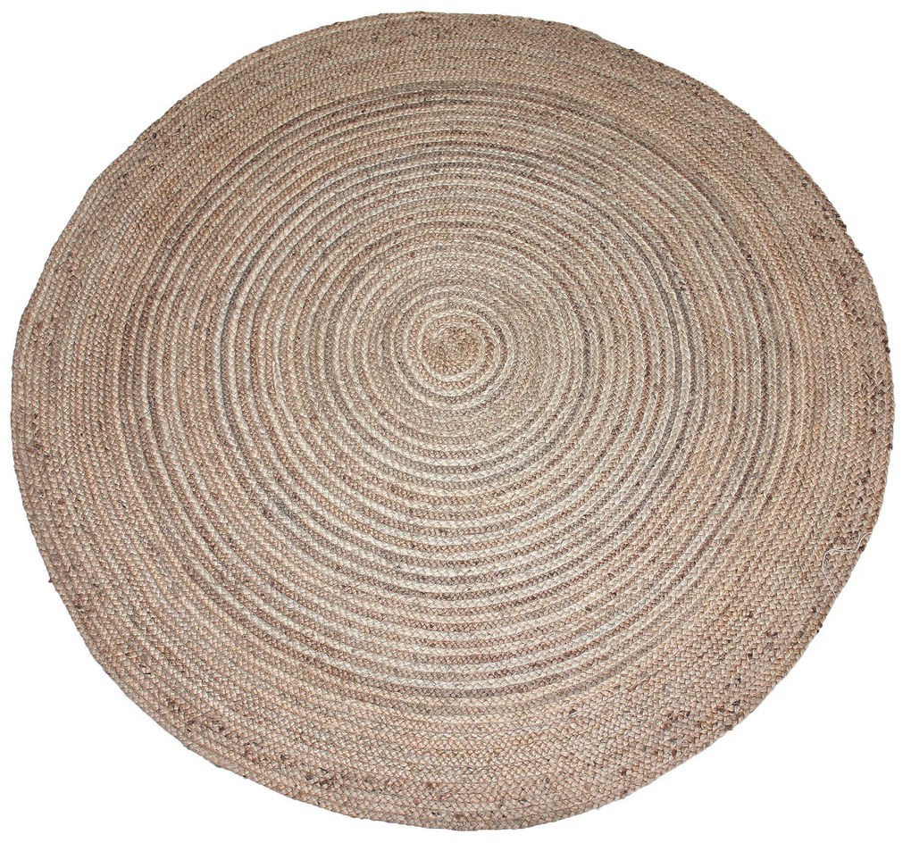 Χαλί Γιούτα SESTO ROUND &#8211; 120×120 cm 120cm-Στρογγυλό