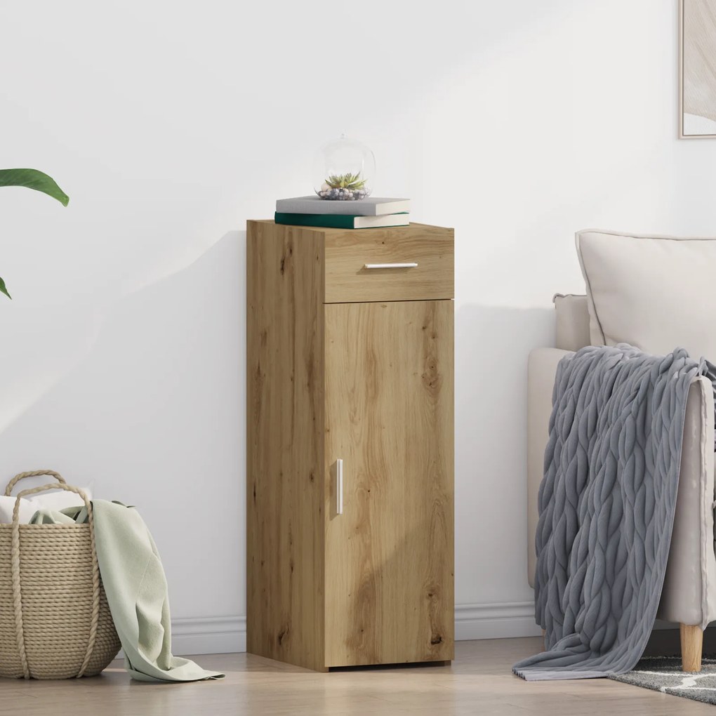vidaXL Μπουφές Artisan Oak 30x42,5x93 εκ. Κατασκευασμένο από ξύλο