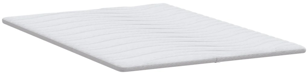 vidaXL Στρώματα Λευκό 140 x 200 cm Πολυεστέρας χωρίς κόλλα