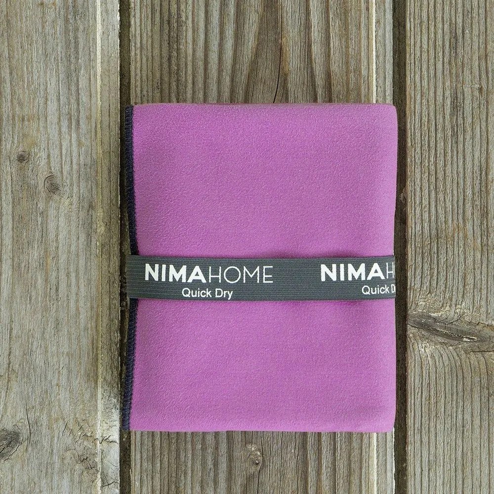 Πετσέτα Γυμναστηρίου Riva Pink Nima Γυμναστηρίου 70x140cm Microfiber