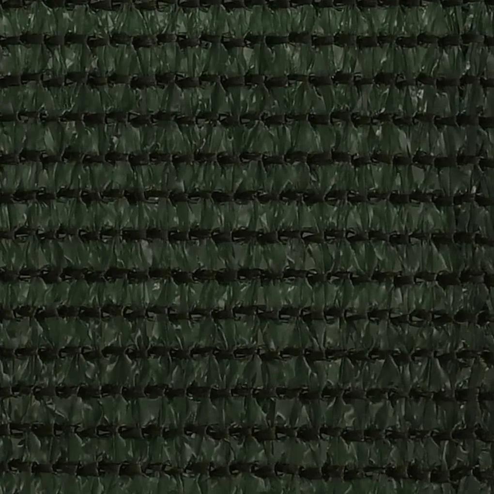 Διαχωριστικό Βεράντας Σκούρο Πράσινο 90 x 300 εκ. από HDPE - Πράσινο