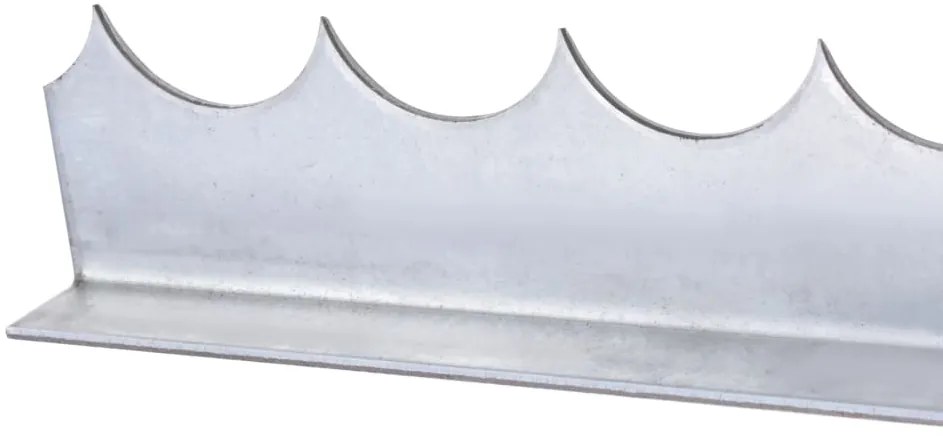 vidaXL Απωθητικές Ακίδες Περίφραξης 4 τεμ. 1 μ. Γαλβανισμένο Ατσάλι