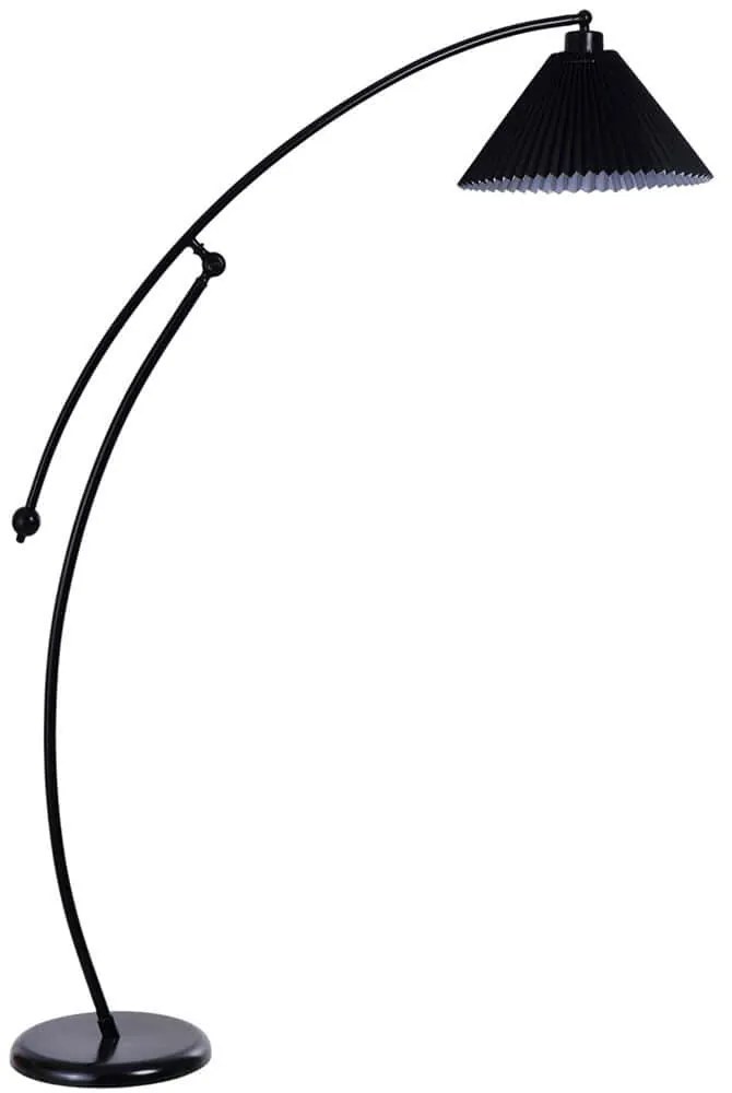 Φωτιστικό Δαπέδου 534LUN5621 Φ38x155cm 1xE27 40W Black Opviq