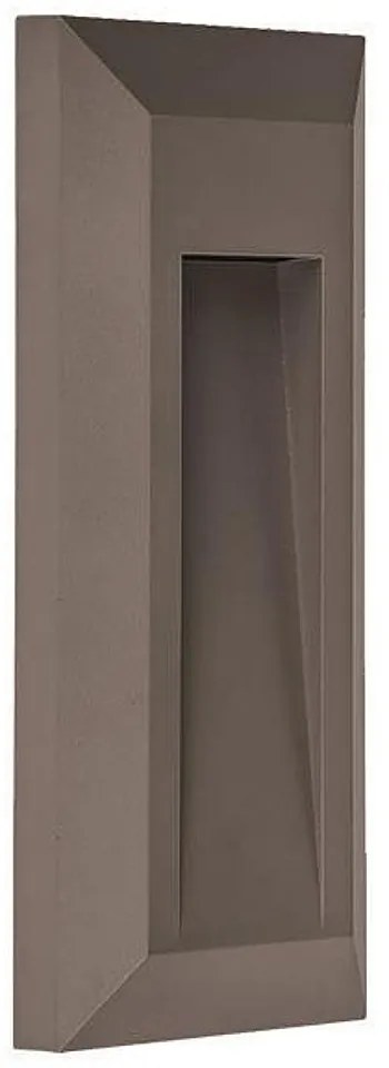 Απλίκα Τοίχου Slim LED 1W Γραφίτης EUROLAMP 145-52061