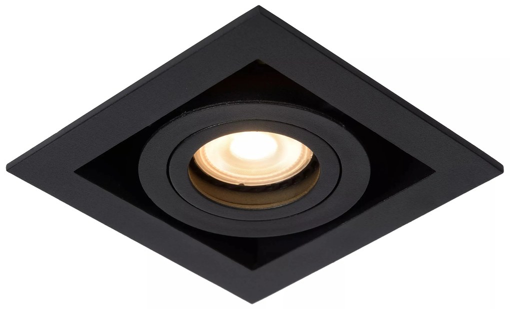Φωτιστικό Χωνευτό Lucide 09926-01-30 CHIMNEY Μαύρο Ματ (Black Mat)