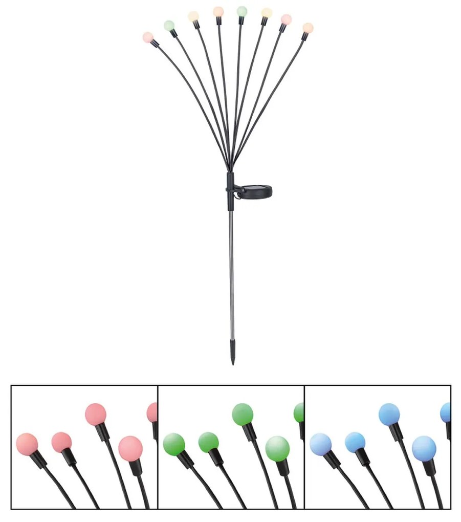 Φωτιστικό Ηλιακό Globo Lighting 336090-8RGB