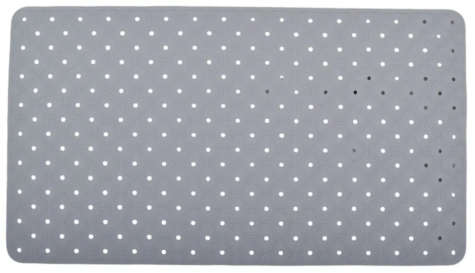 Πατάκι Μπανιέρας Αντιολισθητικό Γκρι PVC 66x38cm ANKOR