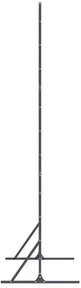 vidaXL Οθόνη Ιδιωτικότητας Ανθρακί 100 x 50 x 180 εκ. Ατσάλι