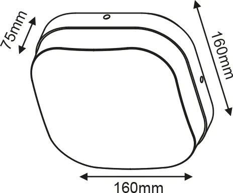 Απλίκα κήπου LED Kimi Oval Plus