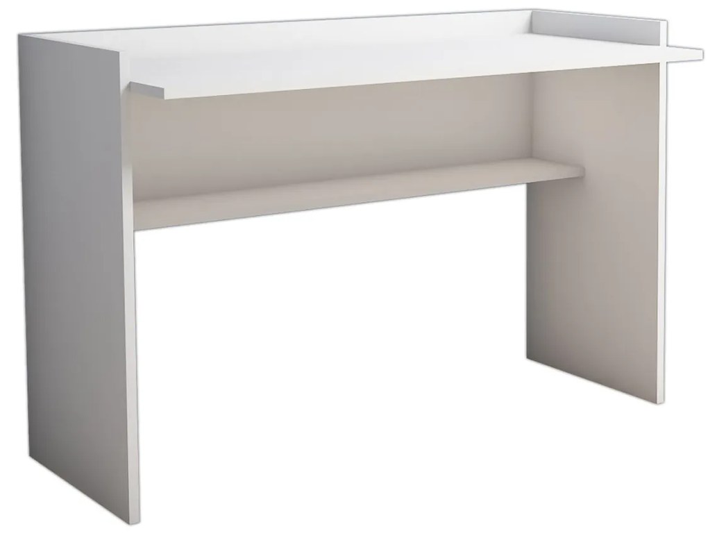 ΓΡΑΦΕΙΟ ΜΕΛΑΜΙΝΗΣ ΛΕΥΚΟ 118x58x80Υεκ.HM9227.11 (1 Τεμμάχια)