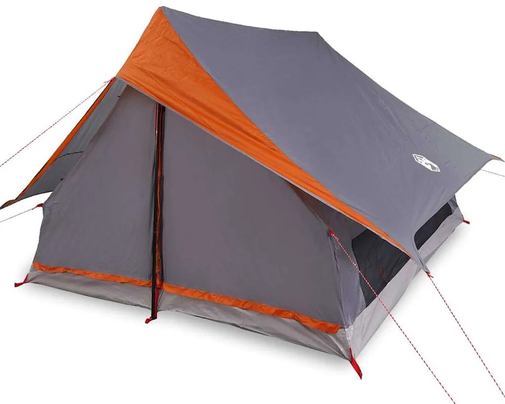 vidaXL Σκηνές Γκρι και πορτοκαλί 315 x 330 x 200 εκ Πολυεστέρας