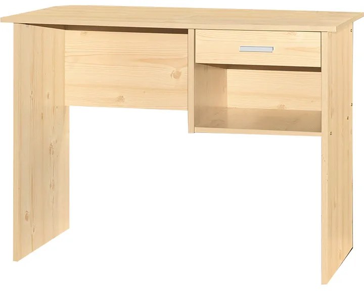 Γραφείο εργασίας-συρταριέρα Michael pakoworld φυσικό pw 88x45x72εκ