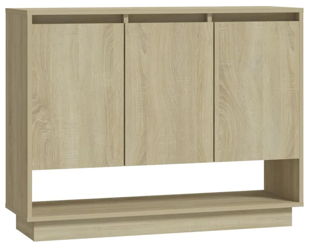 vidaXL Συρταριέρα Sonoma Δρυς 97x31x75 εκ. Επεξεργασμένο Ξύλο